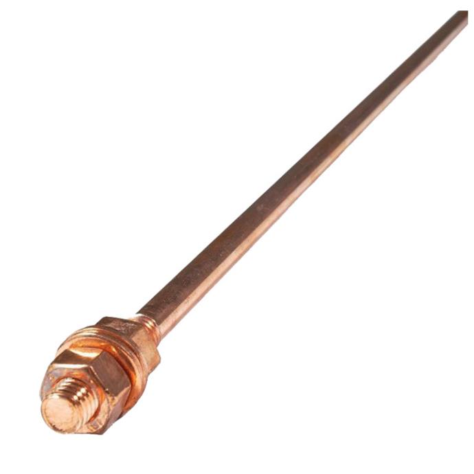 Copper Earth Spike Copper earth spike 1200mm long electric fence spike